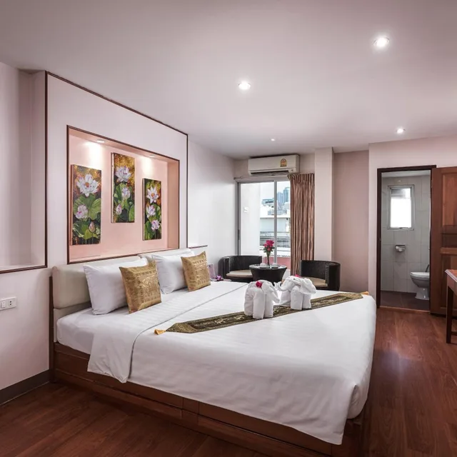 غرفة ديلوكس عائلية، Kc Place Hotel Pratunam 2/10