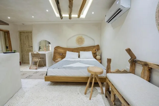 غرفة كلاسيكية بسرير كينج بإطلالة على الجبل، 3 Pyramids View Inn 3/10