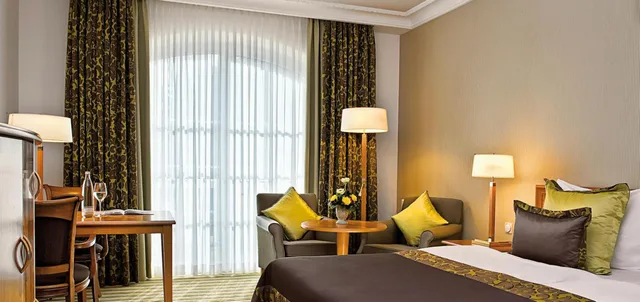 غرفة بسرير مزدوج بشرفة، Travel Charme Strandidyll Heringsdorf 1/5