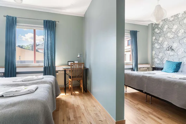 غرفة قياسية بأربعة أسرّة، Best Western Uppsala 5/6