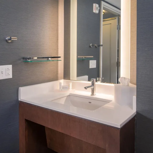 1 Bedroom, Suite, King Bed, Skyline View, Sofa, Corner، RESIDENCE INN BALTIMORE AT THE JOHNS HOPKINS MEDICAL CAMPUS 4/9