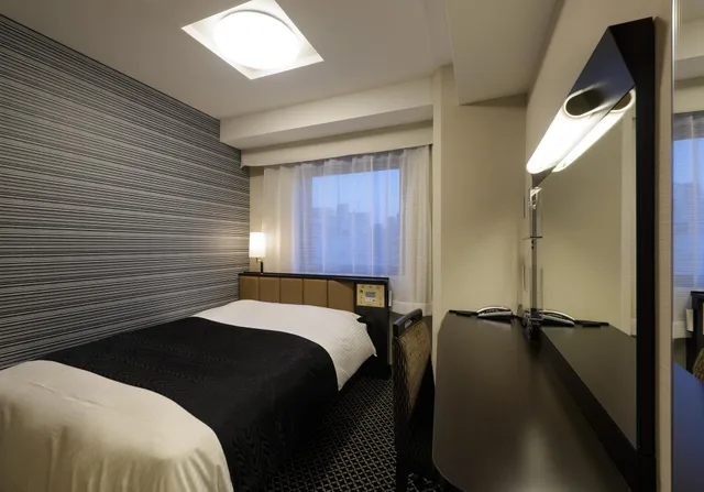 غرفة مفردة بسرير مزدوج، APA Hotel Ginza Shintomicho Ekimae Kita 3/3