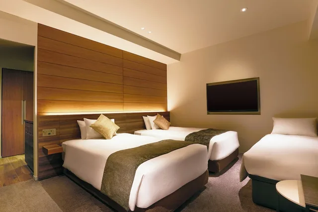 غرفة ديلوكس بسريرين منفصلين مع أريكة، Karaksa Hotel Premier Tokyo Ginza 4/9