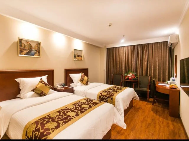 غرفة قياسية بسريرين منفصلين، Jinjiang Inn (Suzhou Railway Station Huqiu) 1/1