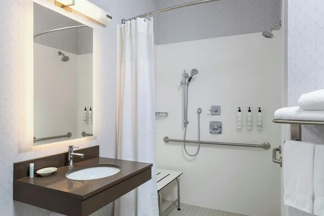 جناح بسرير كينج مع أريكة لذوي الإعاقة، SpringHill Suites by Marriott Frankenmuth 2/5