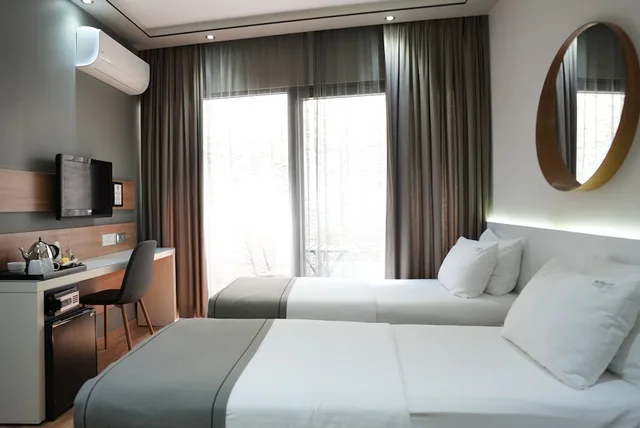 غرفة قياسية بسريرين منفصلين، My Dora Hotel 6/8