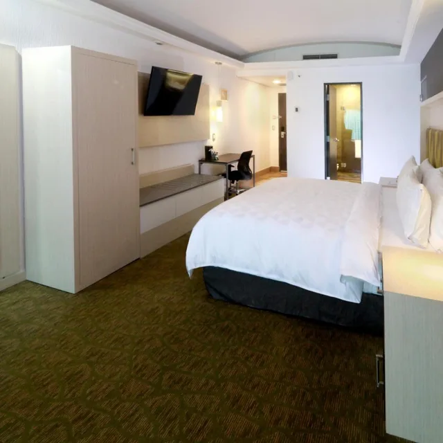 Suite, King Bed, Bath and Shower، Holiday Inn Queretaro Zona Diamante 3/6