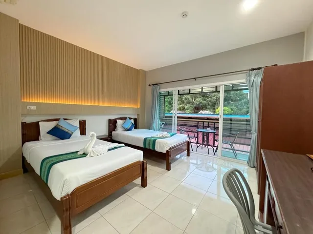 غرفة ديلوكس بسريرين منفصلين، CHONGKHAO RESORT 1/10