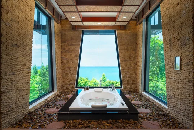 فيلا غراند ديلوكس بإطلالة على البحر بجاكوزي، Panviman Resort Koh Phangan 9/9