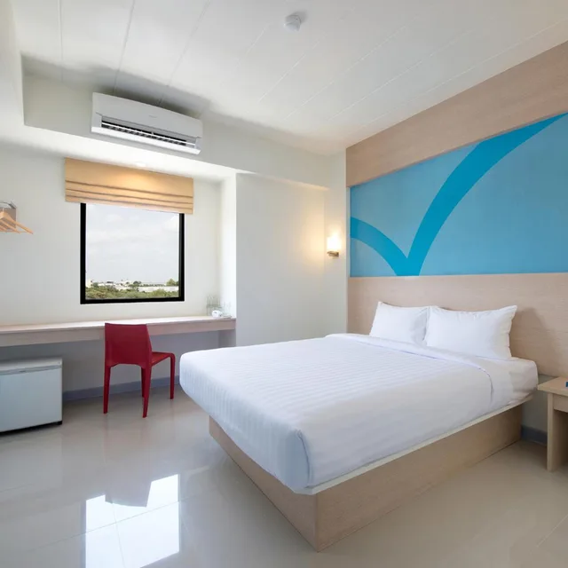 غرفة قياسية بسرير مزدوج، Hop Inn Rayong 2/8