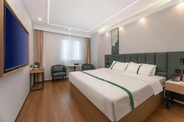 غرفة سوبيريور بسرير مزدوج، Jinjiang Inn (Suzhou Railway Station Huqiu) 1/2