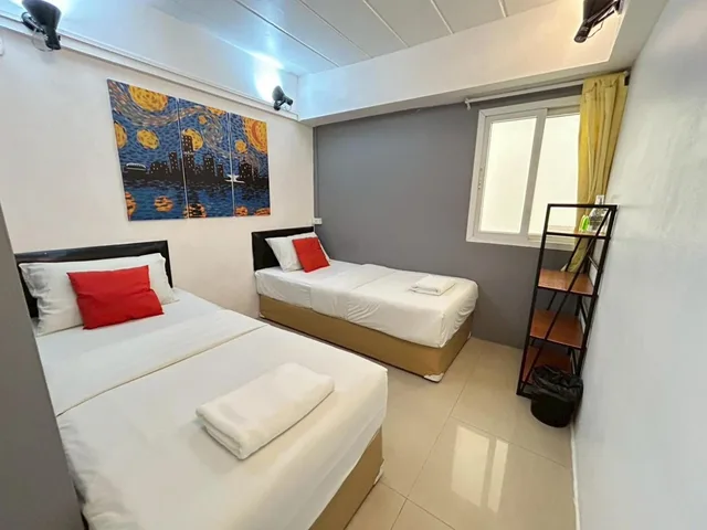 Budget, Double or Twin Bed, No Window، Khaosan Art Hotel 6/10