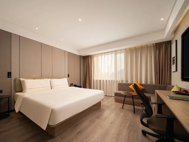 غرفة سوبيريور بسرير مزدوج، Atour Hotel Harbin Convention and Exhibition Center 1/3
