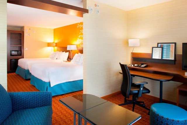 استوديو بسريرين كوين مع أريكة لذوي الإعاقة، Fairfield Inn Suites By Marriott Atlanta Gwinnett Place 1/2