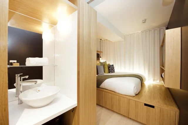 Basement, Studio, King Bed, No Window, Wilde Aparthotels By Staycity Covent Garden 2/2