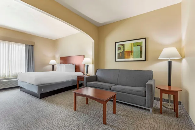 جناح بسرير كينج مع أريكة بمنطقة جلوس لذوي الإعاقة، Best Western Franklin Town Center Hotel & Suites 3/4