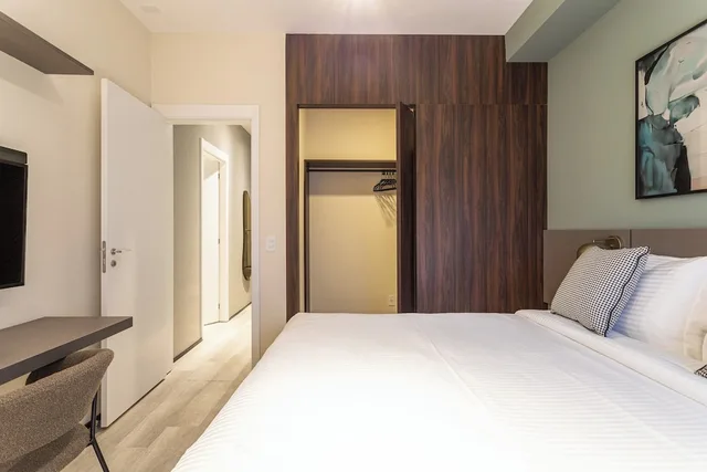 دوبلكس بسرير مزدوج وسريرين منفصلين بغرفتي نوم، Iconyc Charlie Ibirapuera Hotel 5/10