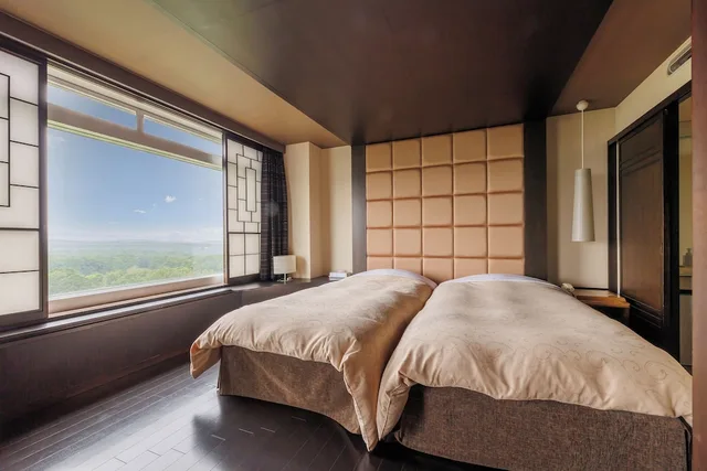 غرفة ديلوكس بسريرين منفصلين مع أريكة، Sapporo Kitahiroshima Classe Hotel 2/10