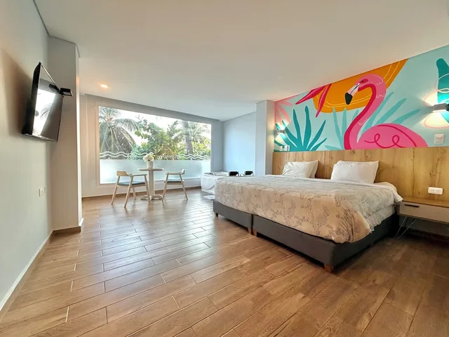 غرفة سوبيريور بسريرين منفصلين بإطلالة على البحر بجاكوزي، Hotel Caribbean Cartagena 5/10