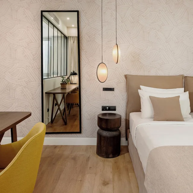غرفة اقتصادية بسرير كوين، The Residence Christokopidou Hotel & Spa 2/4