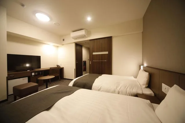 Semi Room, Deluxe, 2 Semi Double Beds، Dormy Inn Oita 1/1