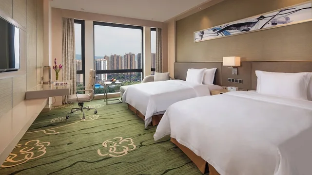 غرفة قياسية بسرير فردي، Holiday Inn Chongqing University Town 5/9