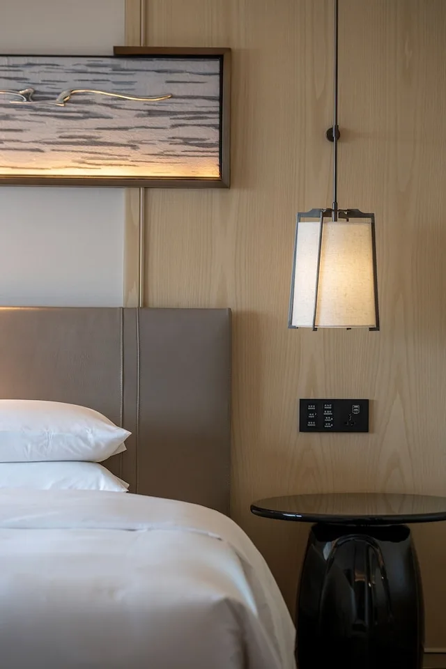 غرفة ديلوكس بسرير كينج، Grand Hyatt Hangzhou 3/4