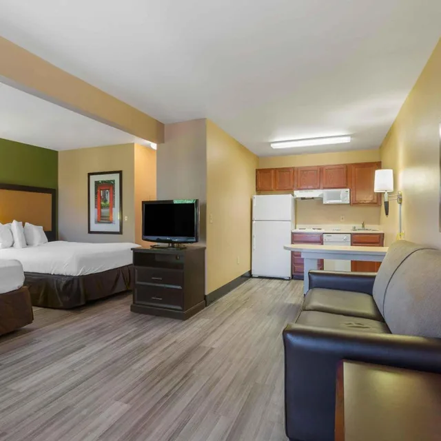استوديو ديلوكس بسريرين مزدوجين، Extended Stay America Select Suites Phoenix Airport E Oak St 3/7