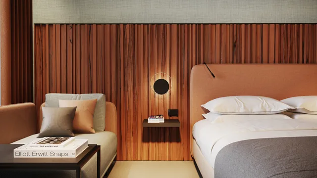 غرفة قياسية بسرير مزدوج، Hotel Verde Mar and Spa 3/3