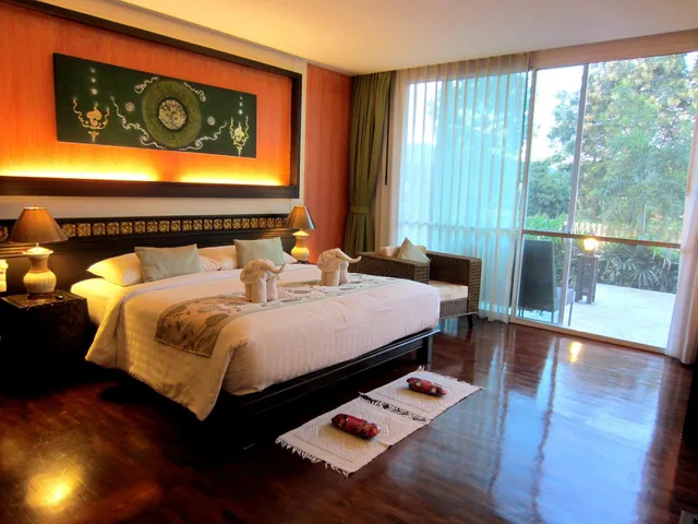 غرفة ديلوكس تنفيذية بسرير كينج، Mountain Creek Wellness Resort 3/3