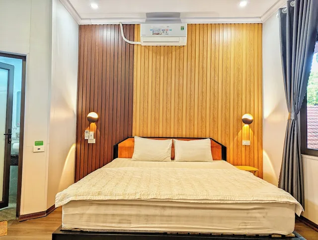 غرفة بريميوم بسرير كينج بإطلالة على الجبل، Ninh Binh Greenland Homestay 4/10