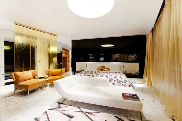 1 Bedroom, Presidential, Penthouse, Suite, King Bed, Top Floor، W Bangkok Hotel 2/10
