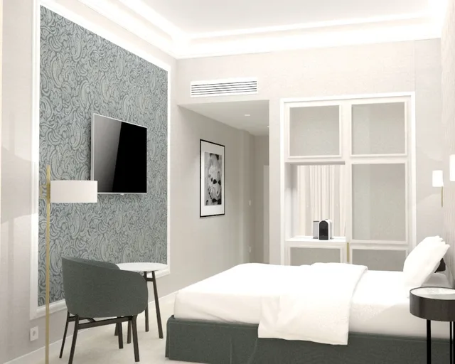 غرفة قياسية مفردة بسرير مزدوج، Eurostars Laietana Palace 4/5