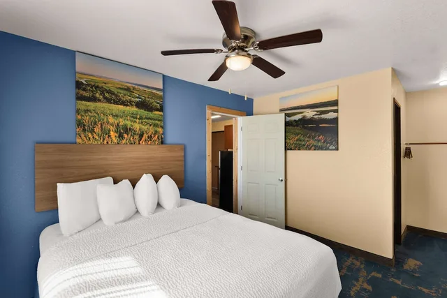 جناح بسرير كوين بمطبخ، Days Inn by Wyndham Newton - LA 3/5