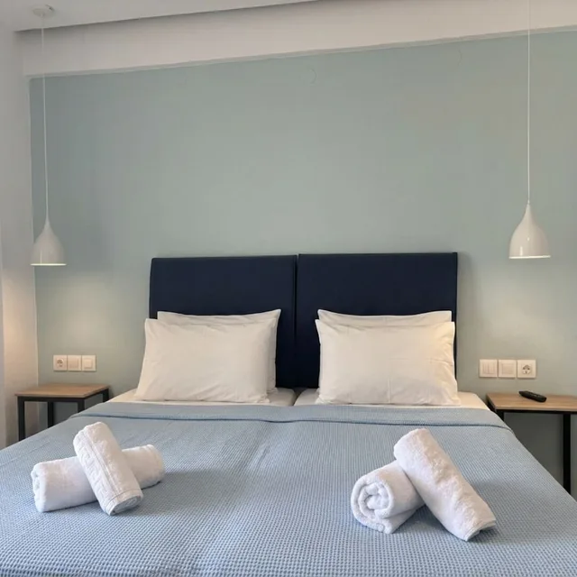 غرفة ديلوكس بسرير مزدوج، Kostas Apartments 8/10