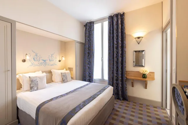 غرفة تقليدية بسرير مزدوج أو سريرين منفصلين، Hotel Residence Foch 10/10