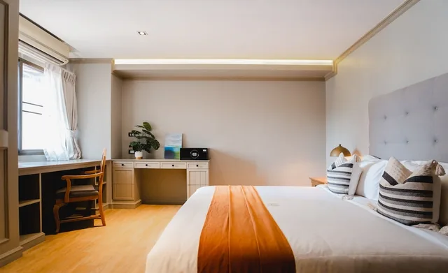 جناح بسريرين مزدوجين بشرفة بغرفتي نوم، THEA Private Suites by TH District 7/10