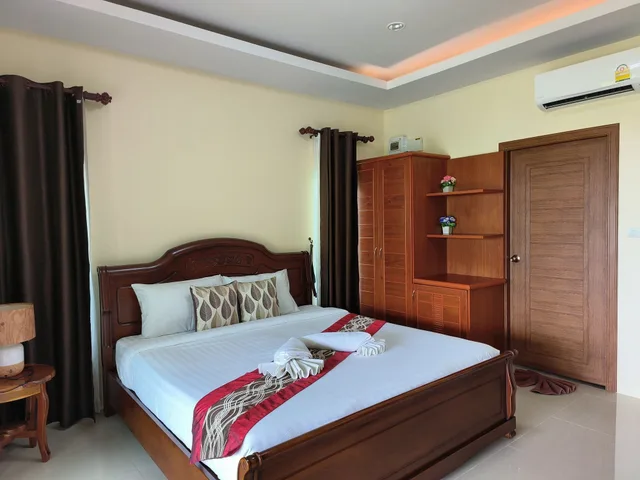 غرفة ديلوكس بسرير كينج بإطلالة على البحر، Sunrise Beach Koh Yao Resort 2/4
