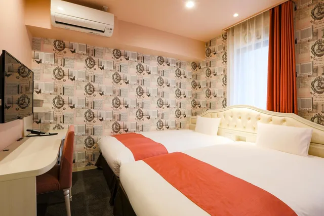 Semi Room, Moderate, 2 Semi Double Beds, KOKO HOTEL Hakata Station 1/2