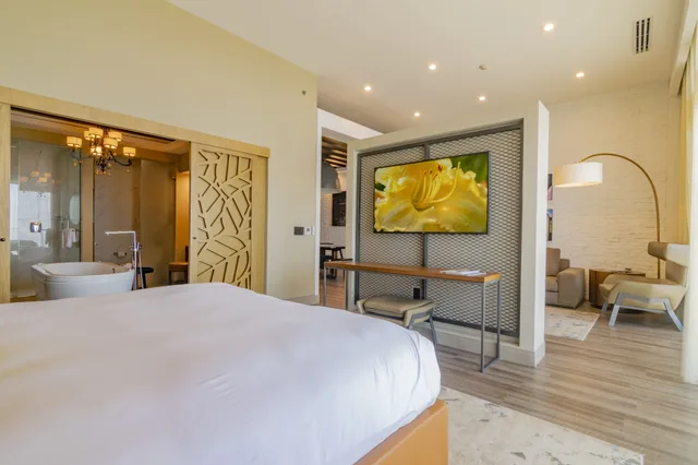 لوفت فاخر بسرير كينج بإطلالة على البحر، Torre Lucerna Hotel Ensenada 2/3