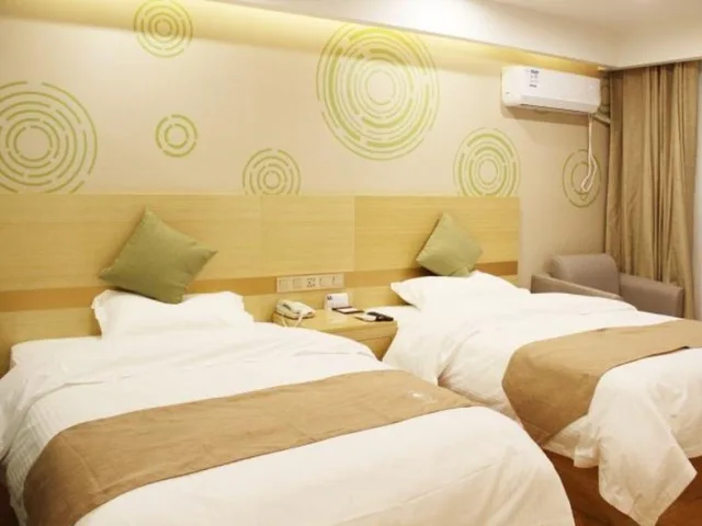جناح بزنس بسرير كوين، GreenTree Inn Anhui Suzhou Si District Bianhe Avenue Business Hotel 1/1