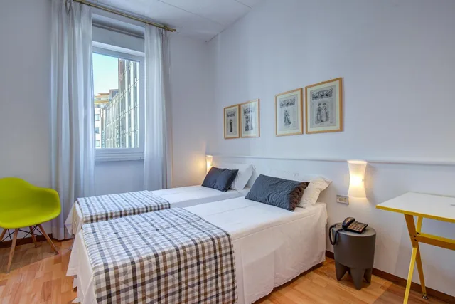 غرفة بسريرين منفصلين، Hotel Bernina 5/10