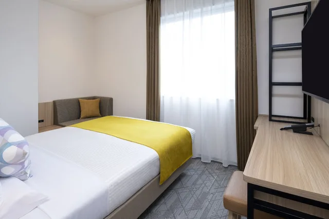 غرفة قياسية مزدوجة، Hotel Mystays Nishi-Shinjuku 1/3