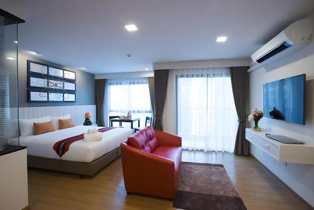 جناح جونيور بسرير كينج بغرفة نوم واحدة، Cmor Nimman by Recall Hotels 1/2