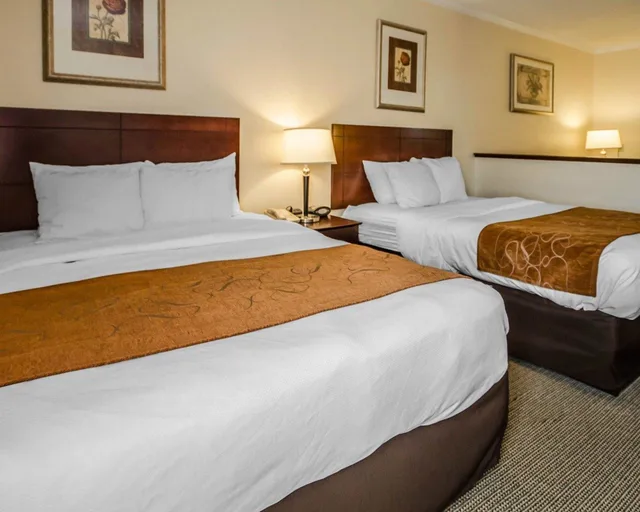 جناح بسريرين كوين مع أريكة، Quality Suites Jeffersonville - Louisville North 1/2