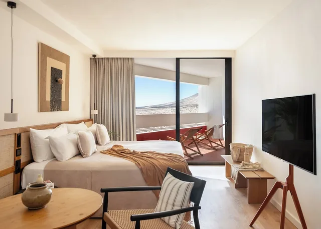 غرفة بريميوم بسريرين منفصلين بإطلالة على البحر، Hotel Paradisus Fuerteventura 2/9