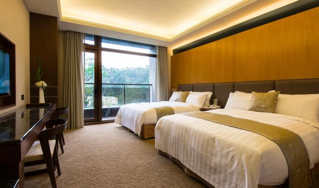 غرفة بسريرين منفصلين، Fuli Hot Spring Resort 1/1