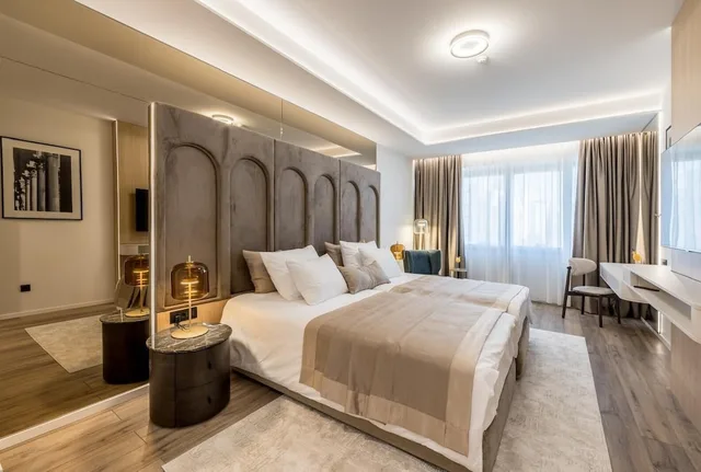 غرفة سوبيريور بسريرين منفصلين، Atrium Hotel 4/10