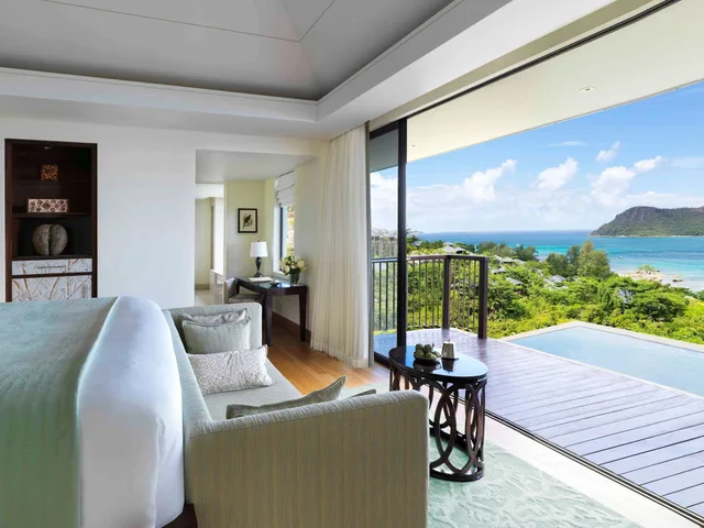 Grand, Pool, Panoramic, Villa, Double Bed، Raffles Seychelles 1/7