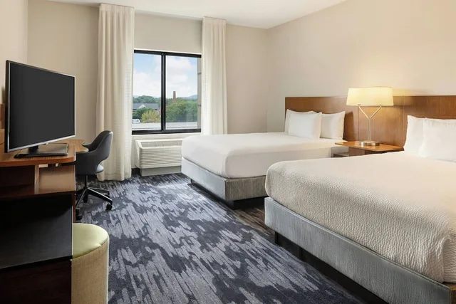 غرفة بسريرين كوين، Fairfield Inn Suites La Crosse Downtown 1/8